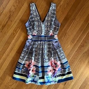 Aqua dress - like new